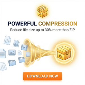 WinRAR压缩包属性设置方法